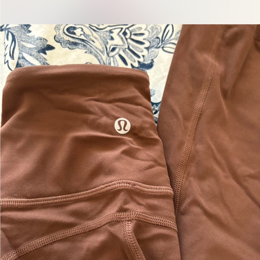 Lululemon Brown flare Leggings
